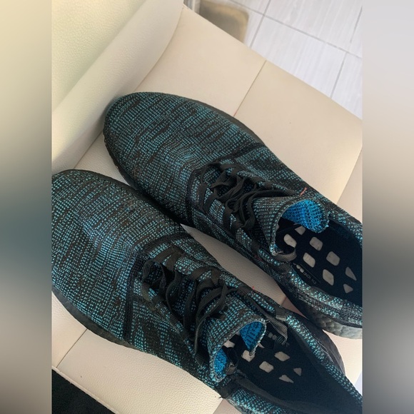 Adidas PureBoost Go Mens Size 12 Cyan Athletic Running Shoes Sneakers 121522550 - Picture 9 of 10